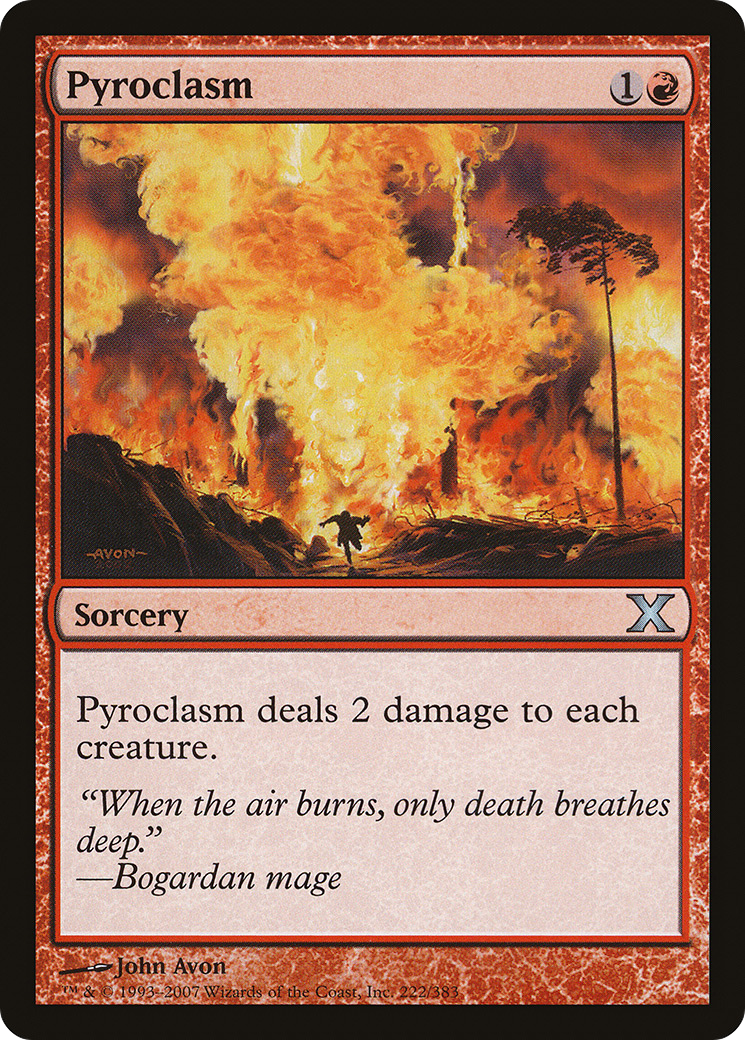 Pyroclasm [Tenth Edition] Foil