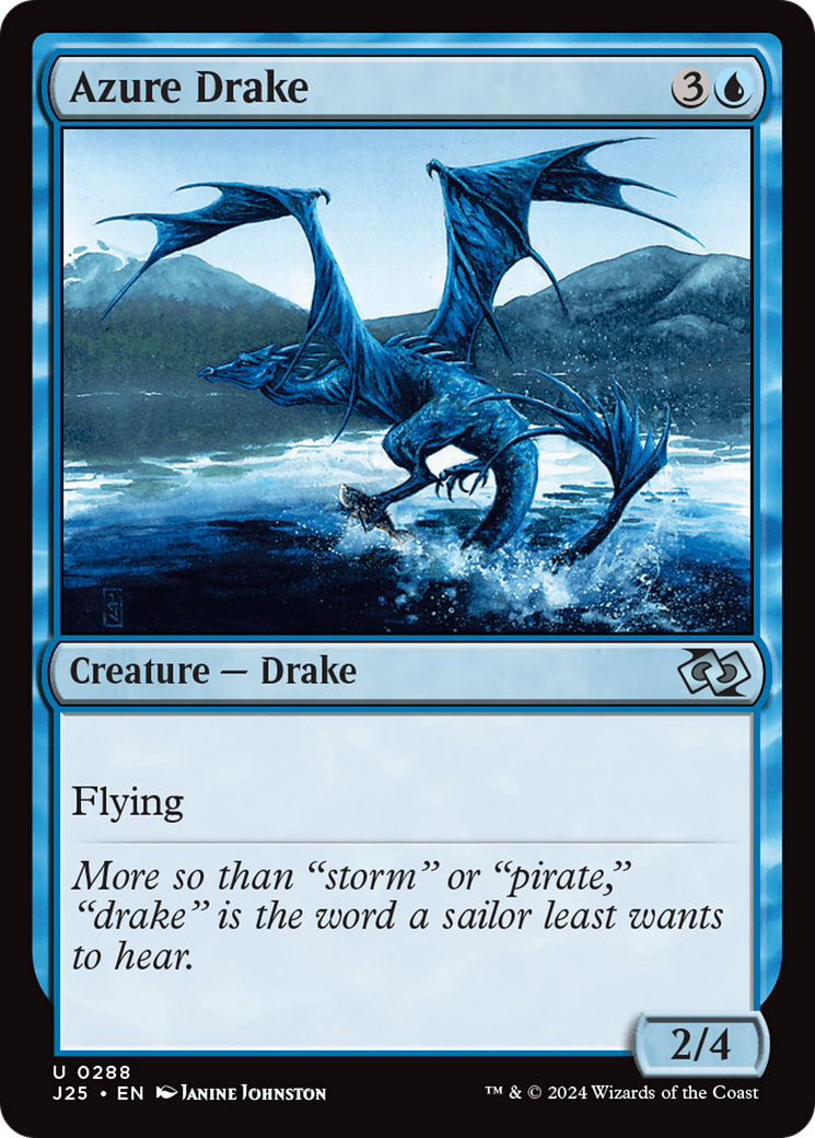 Azure Drake [Foundations Jumpstart] | Silver Goblin