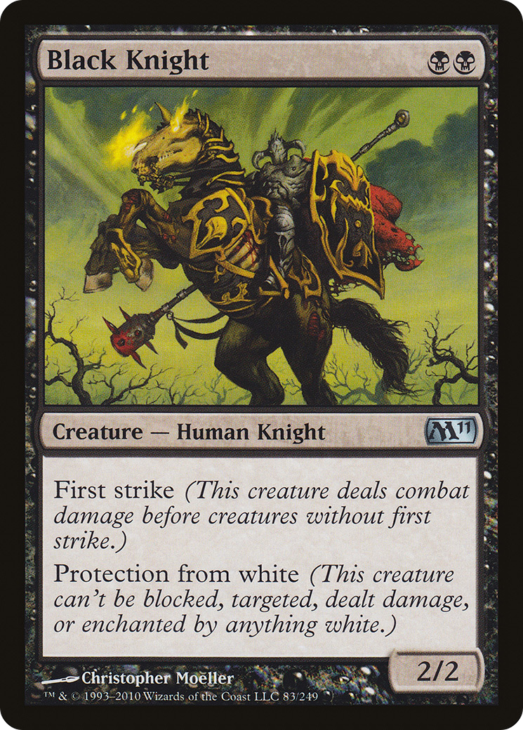 Black Knight [Magic 2011] | Silver Goblin