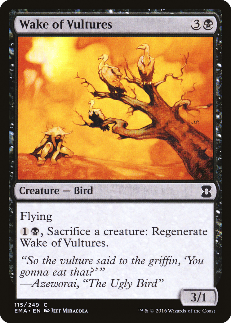 Wake of Vultures (115) Foil - Eternal Masters