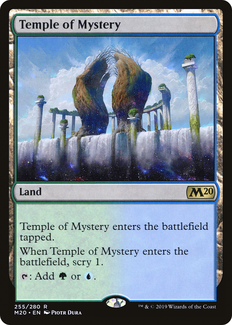 Temple of Mystery [Core Set 2020] Foil