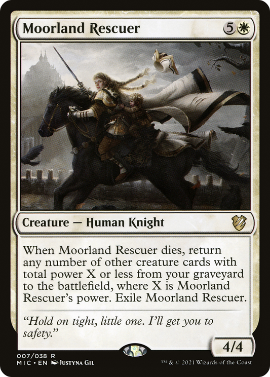 Moorland Rescuer [Innistrad: Midnight Hunt Commander]