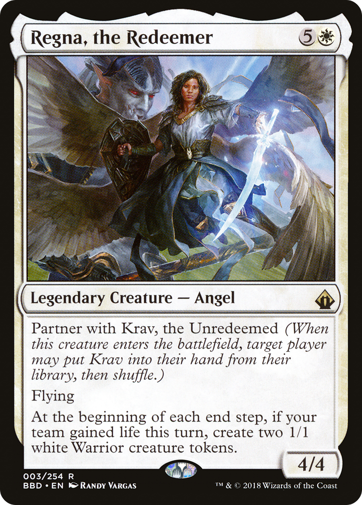 Regna, the Redeemer [Battlebond] Foil