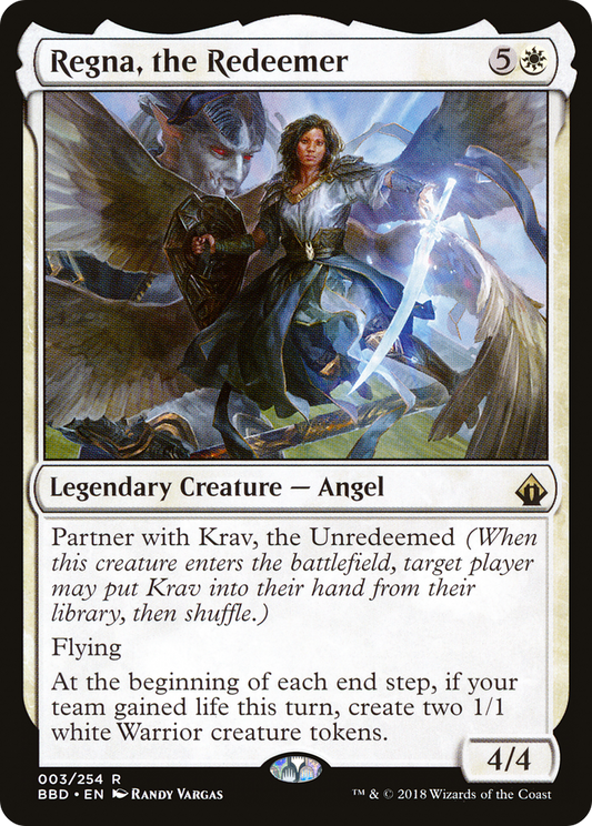 Regna, the Redeemer [Battlebond] Foil