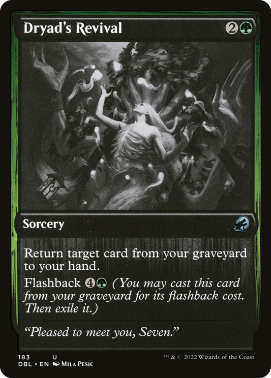 Dryad's Revival [Innistrad: Double Feature] Foil