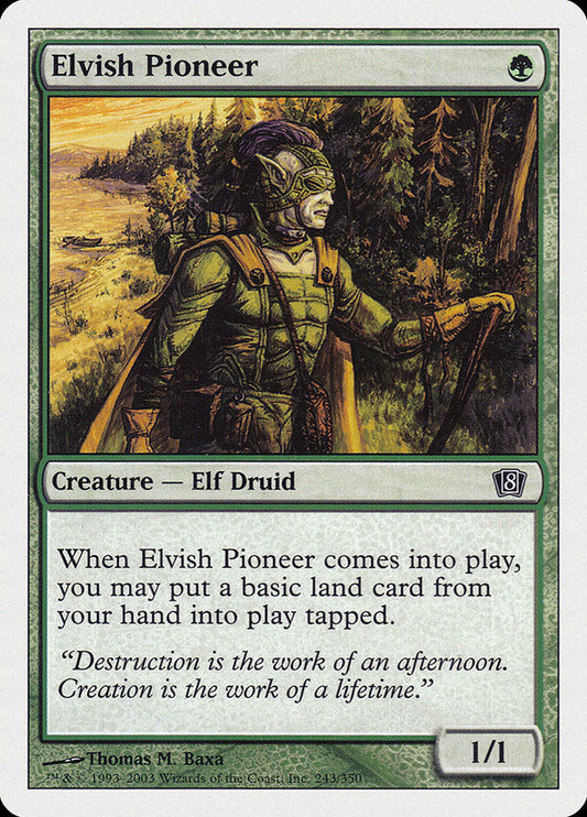 Elvish Pioneer [Eighth Edition] Foil