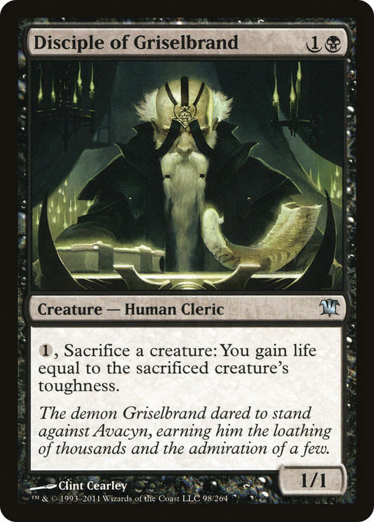 Disciple of Griselbrand [Innistrad] Foil