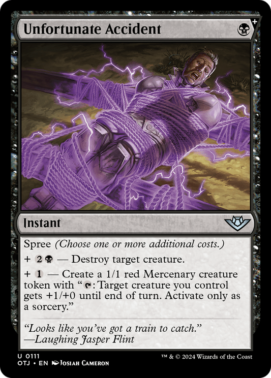 Unfortunate Accident [Outlaws of Thunder Junction] Foil