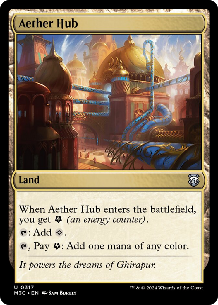 Aether Hub [Modern Horizons 3 Commander] | Silver Goblin
