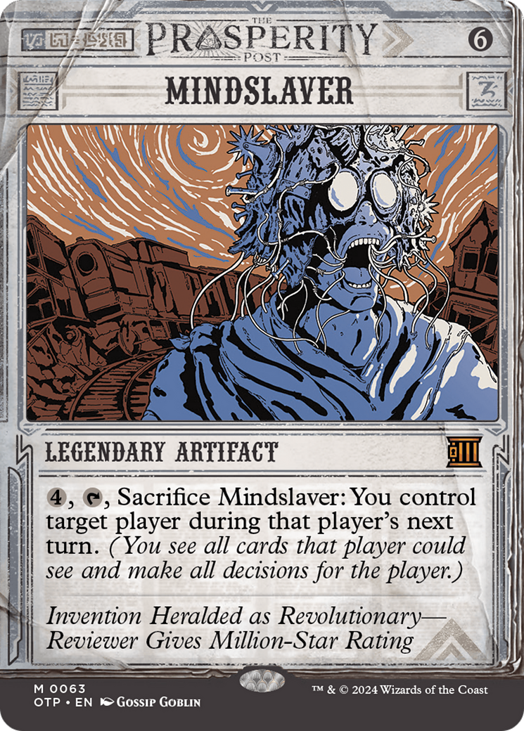 Mindslaver [Outlaws of Thunder Junction: Breaking News] | Silver Goblin