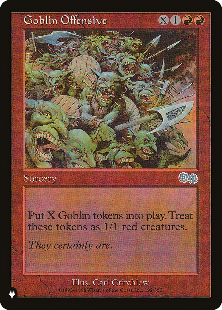 Goblin Offensive [The List Reprints] | Silver Goblin