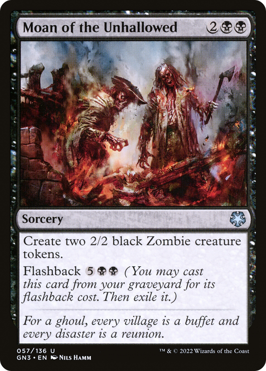 Moan of the Unhallowed [Game Night: Free-for-All]