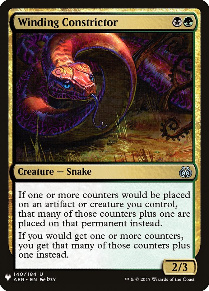 Winding Constrictor [Mystery Booster] | Silver Goblin