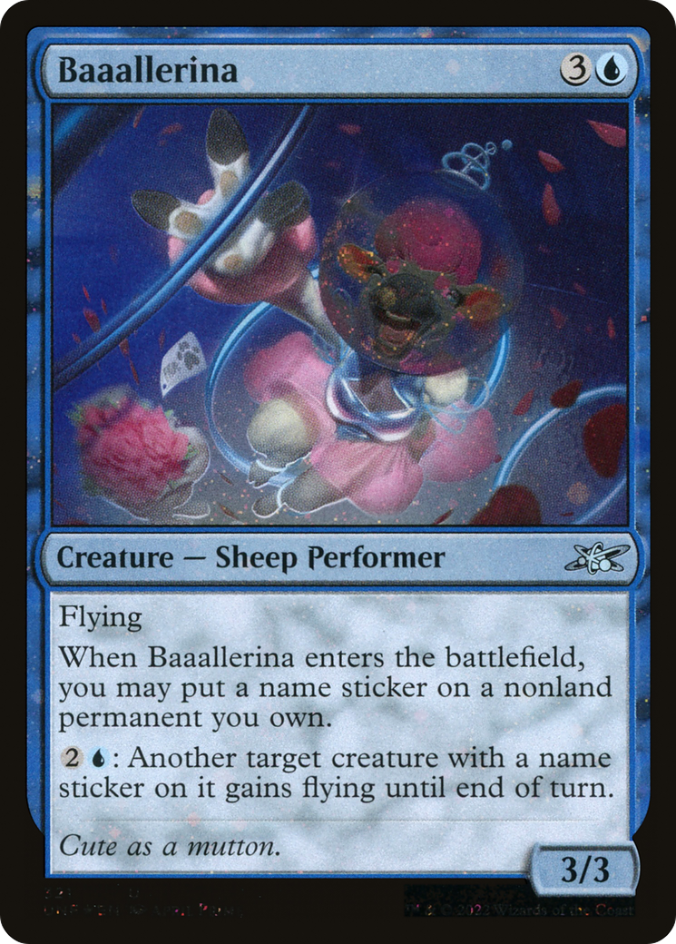 Baaallerina (Galaxy Foil) [Unfinity]