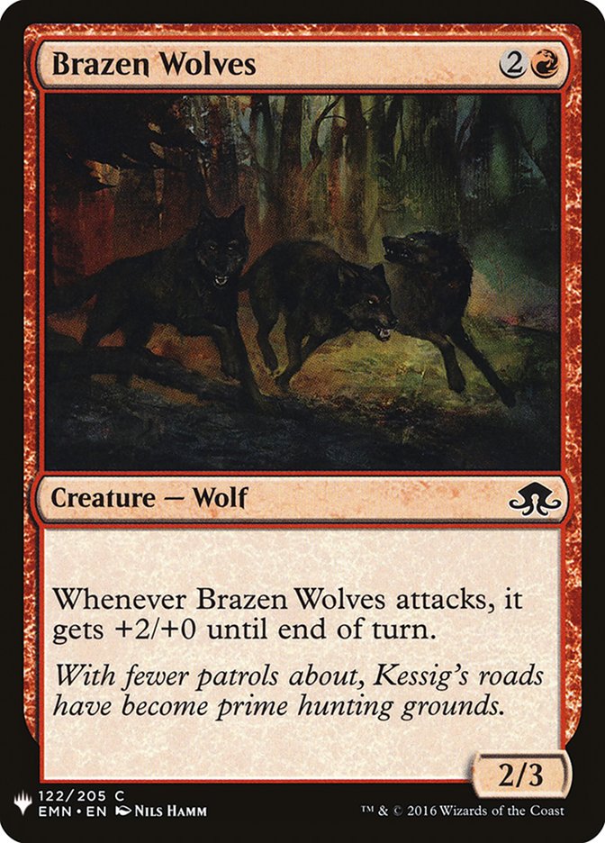 Brazen Wolves [Mystery Booster] | Silver Goblin