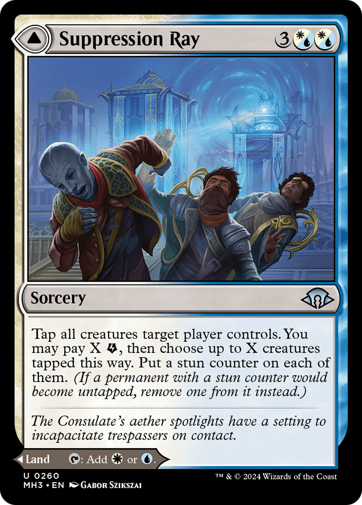 Suppression Ray (260) Foil - Modern Horizons 3