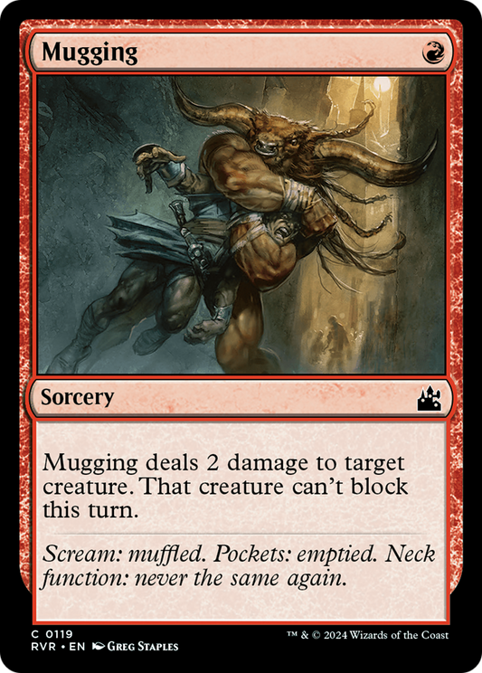 Mugging [Ravnica Remastered] Foil