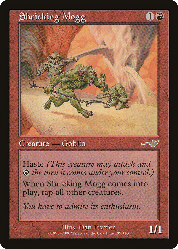 Shrieking Mogg [Nemesis] Foil