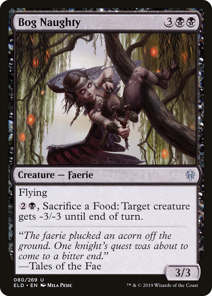 Bog Naughty [Throne of Eldraine] Foil