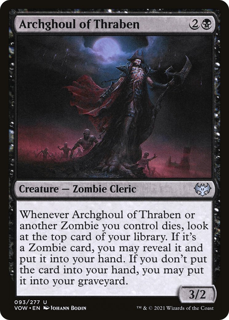 Archghoul of Thraben [Innistrad: Crimson Vow] Foil
