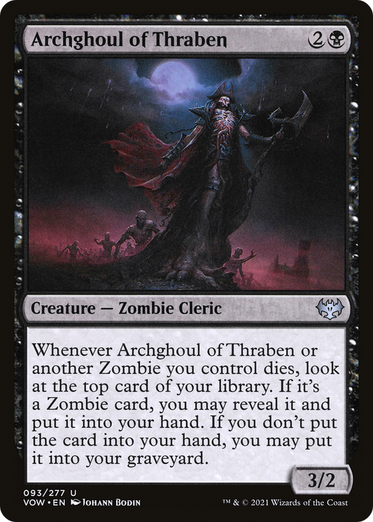 Archghoul of Thraben [Innistrad: Crimson Vow] Foil