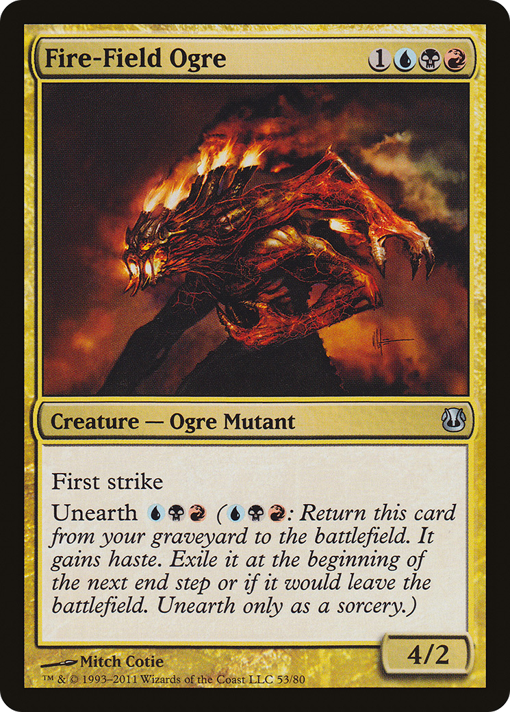 Fire-Field Ogre [Duel Decks: Ajani vs. Nicol Bolas] | Silver Goblin