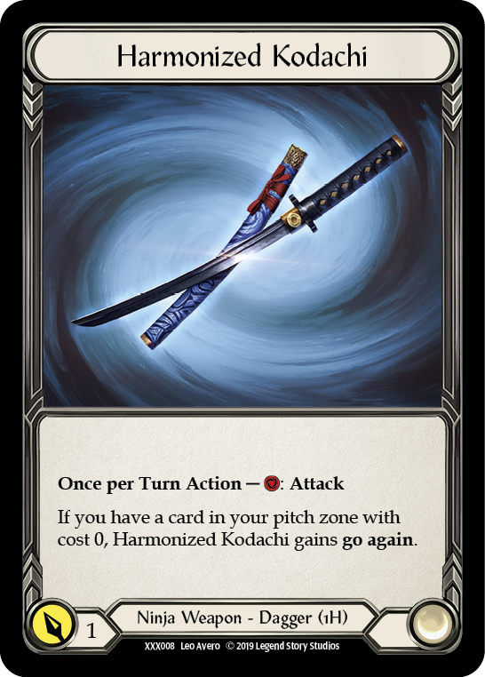 Quicken // Harmonized Kodachi [XXX009 // XXX008] (Promo) | Silver Goblin