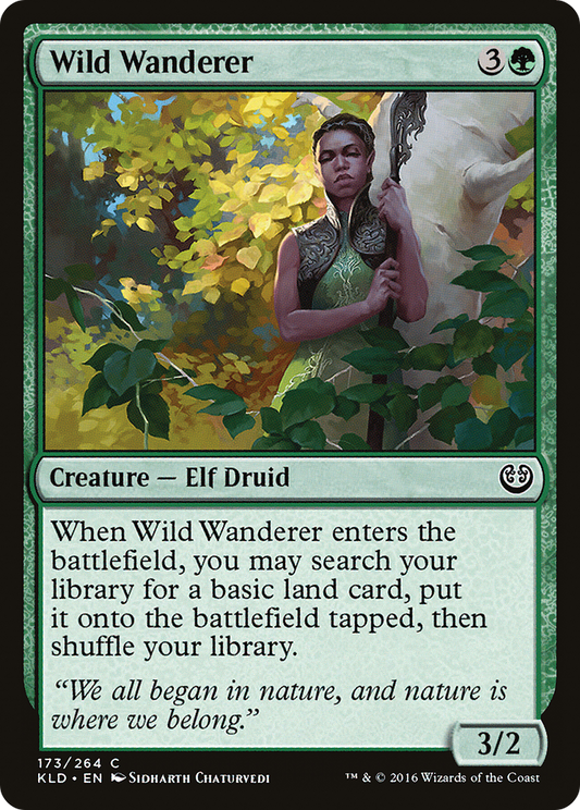 Wild Wanderer [Kaladesh] Foil