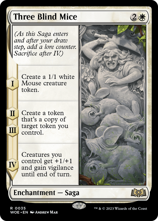 Three Blind Mice [Wilds of Eldraine] Foil