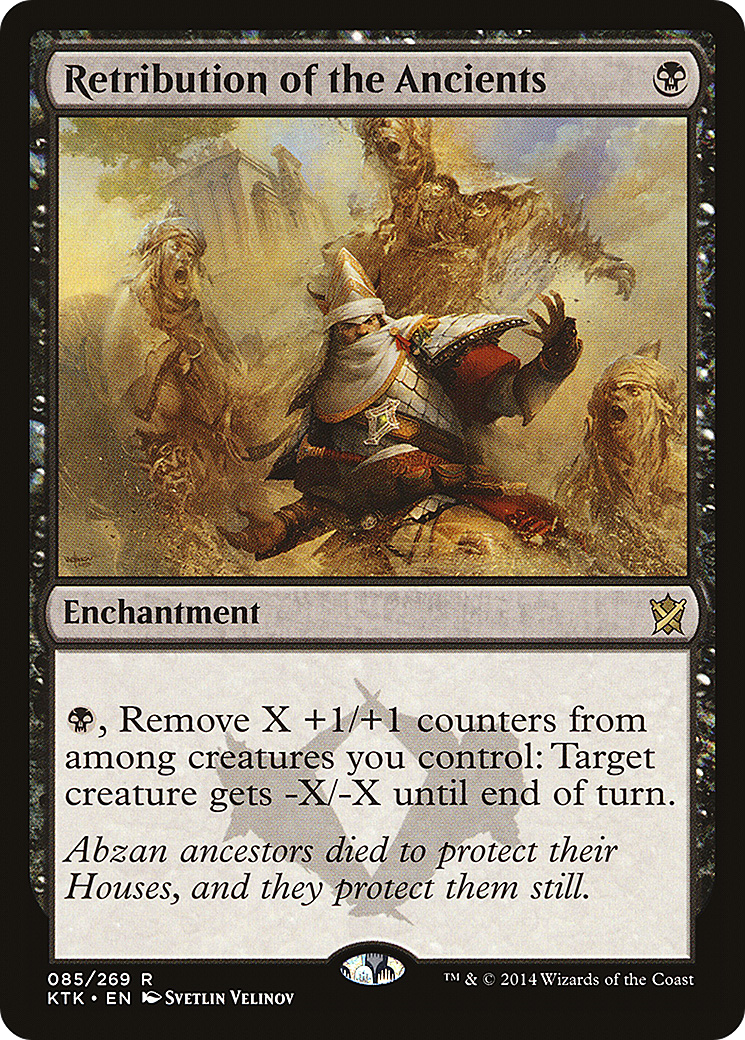 Retribution of the Ancients [Khans of Tarkir] Foil