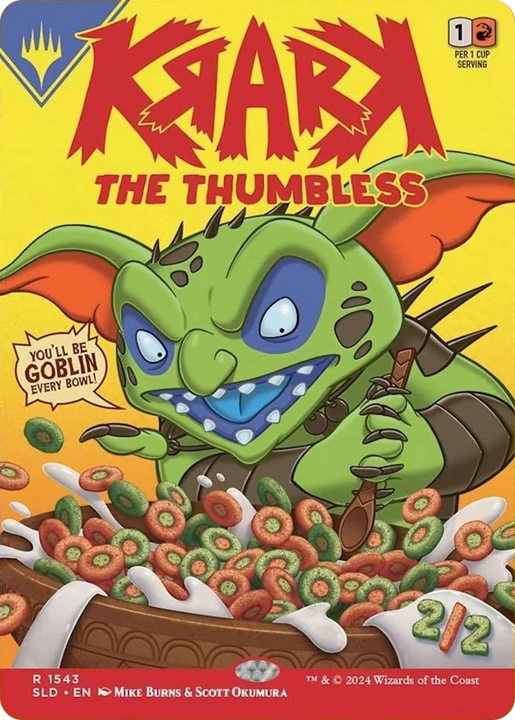 Krark, the Thumbless (1543) Foil - Secret Lair Drop