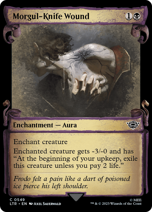 Morgul-Knife Wound [The Lord of the Rings: Tales of Middle-Earth Showcase Scrolls] Foil