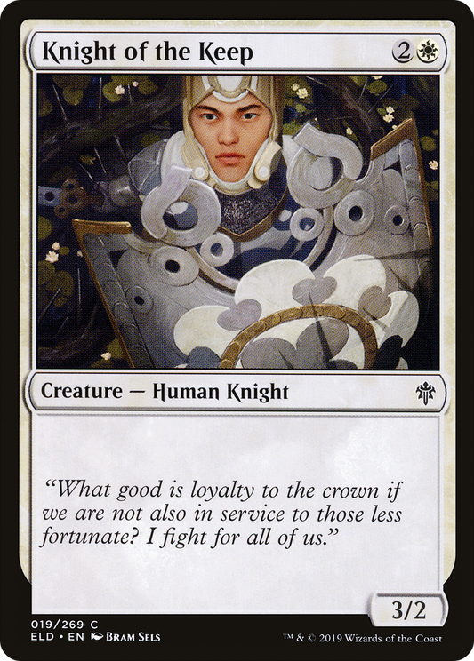 Knight of the Keep [Throne of Eldraine] Foil