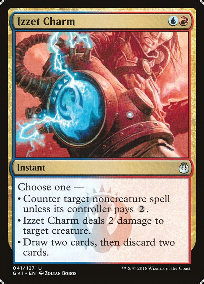 Izzet Charm [Guilds of Ravnica Guild Kit] | Silver Goblin