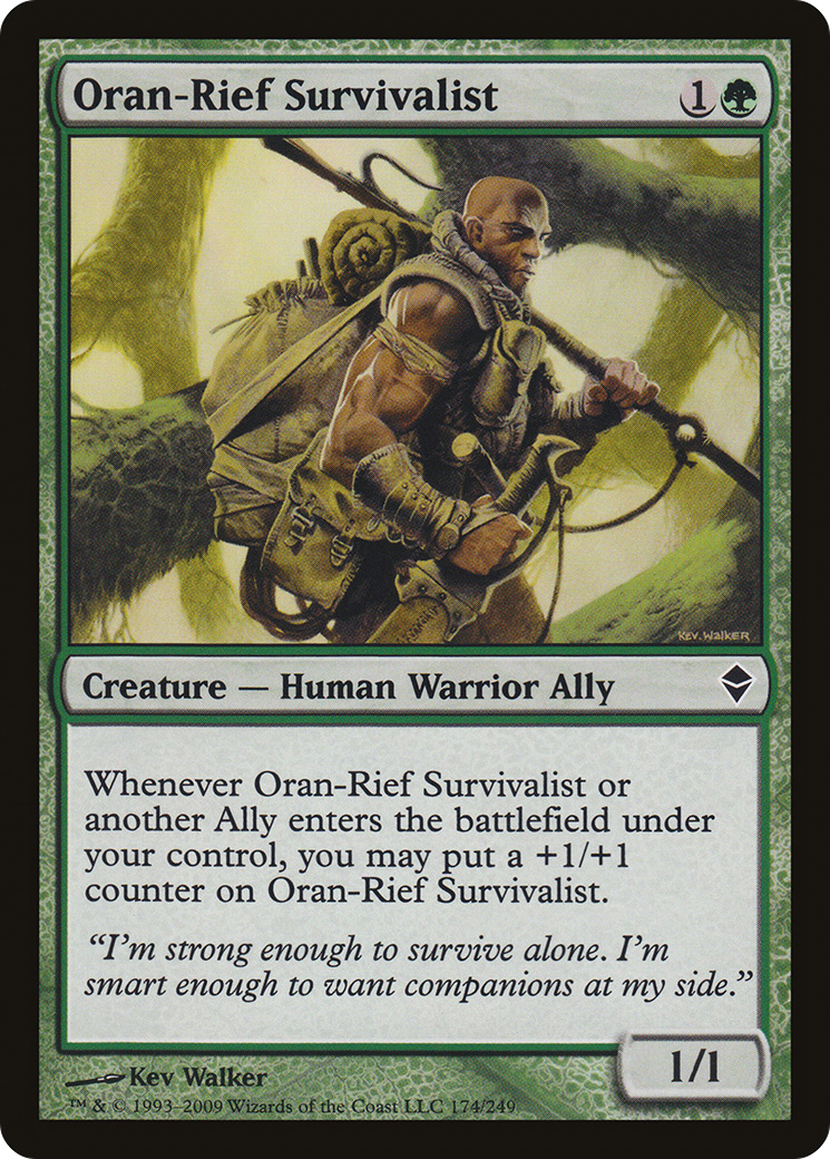 Oran-Rief Survivalist [Zendikar] Foil