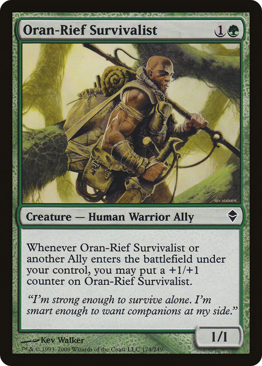 Oran-Rief Survivalist [Zendikar] Foil