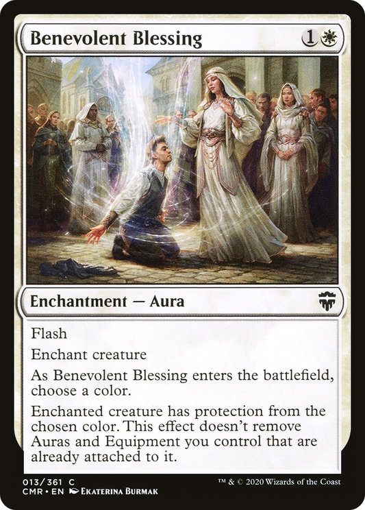 Benevolent Blessing [Commander Legends] Foil