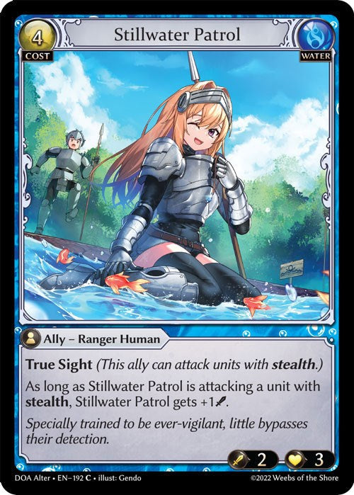 Stillwater Patrol (192) [Dawn of Ashes: Alter Edition] Foil