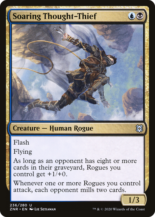 Soaring Thought-Thief [Zendikar Rising] Foil