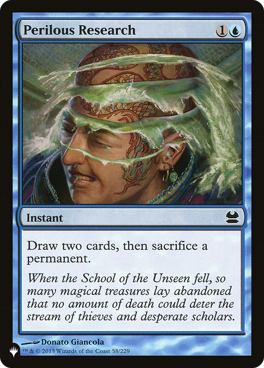 Perilous Research (MMA-58)