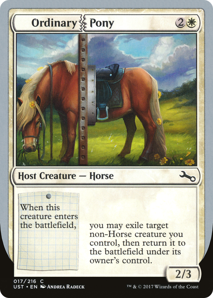 Ordinary Pony (017) Foil - Unstable