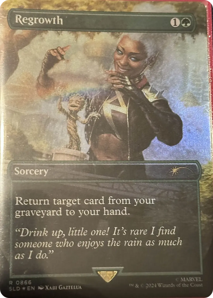 Regrowth (Rainbow Foil) [Secret Lair Drop Series] | Silver Goblin