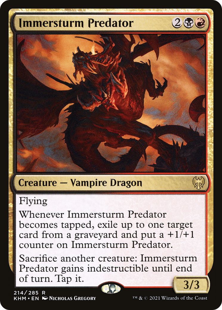 Immersturm Predator [Kaldheim] Foil