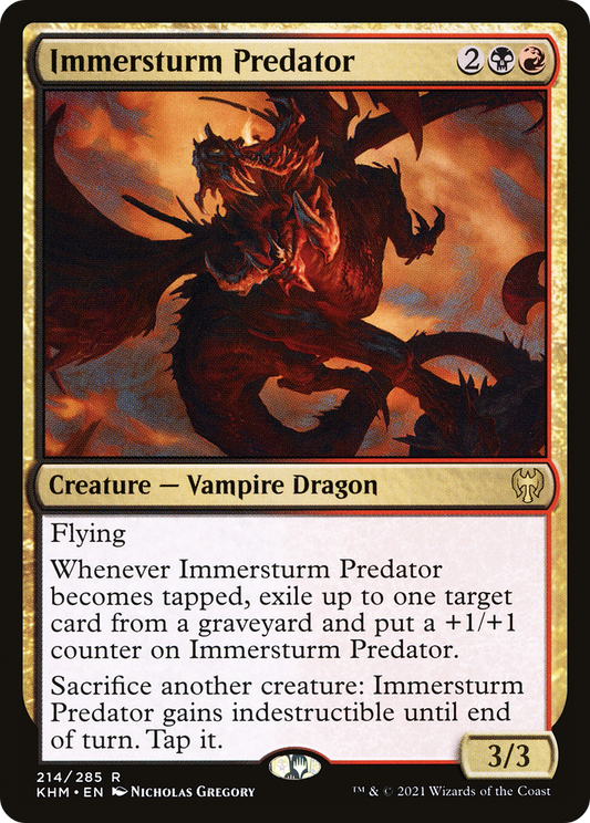 Immersturm Predator [Kaldheim] Foil