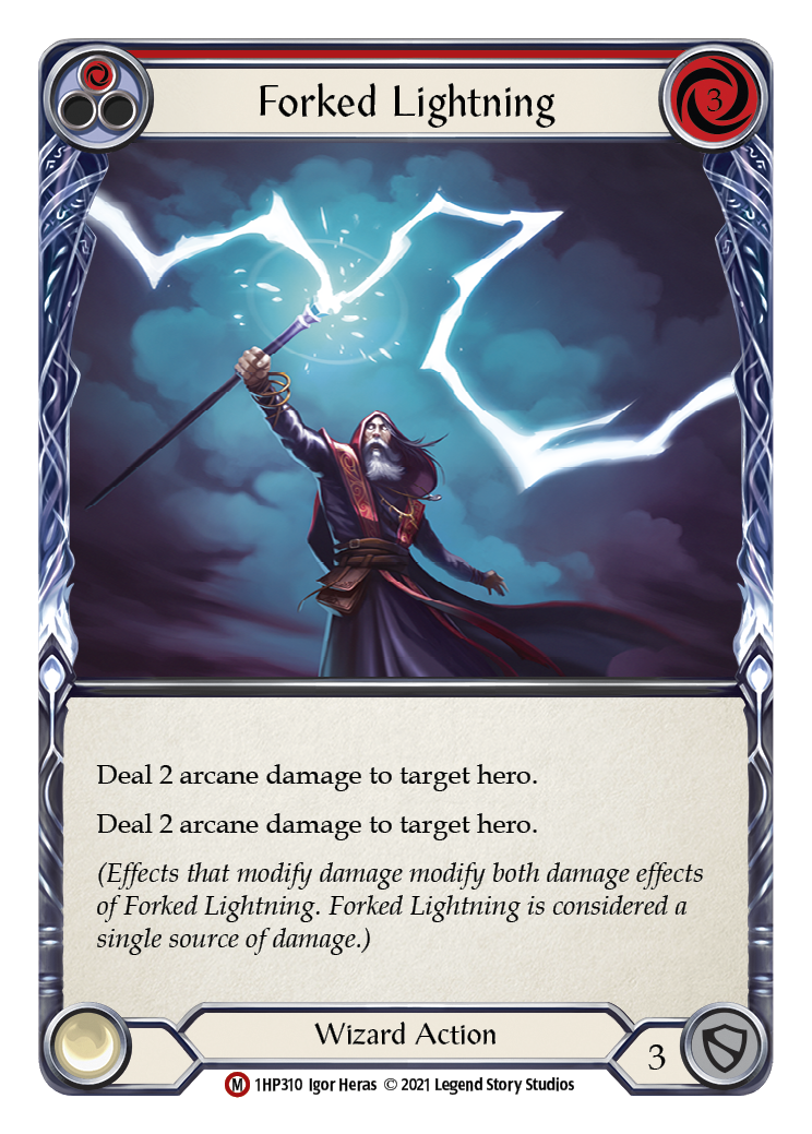 Forked Lightning [1HP310] (History Pack 1) | Silver Goblin