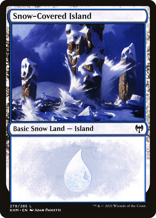 Snow-Covered Island (279) [Kaldheim] Foil