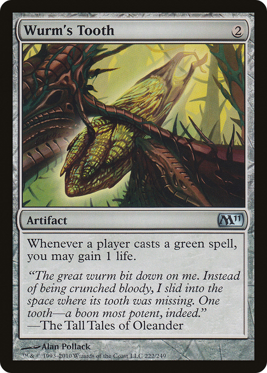 Wurm's Tooth [Magic 2011] Foil