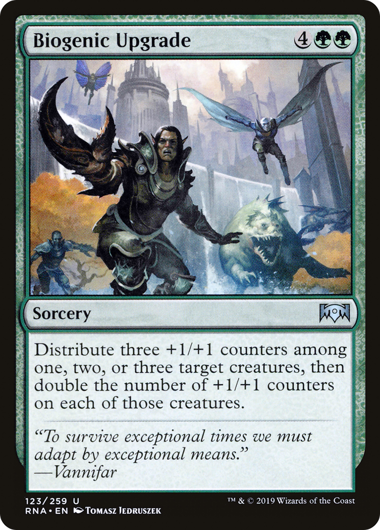 Biogenic Upgrade [Ravnica Allegiance] Foil