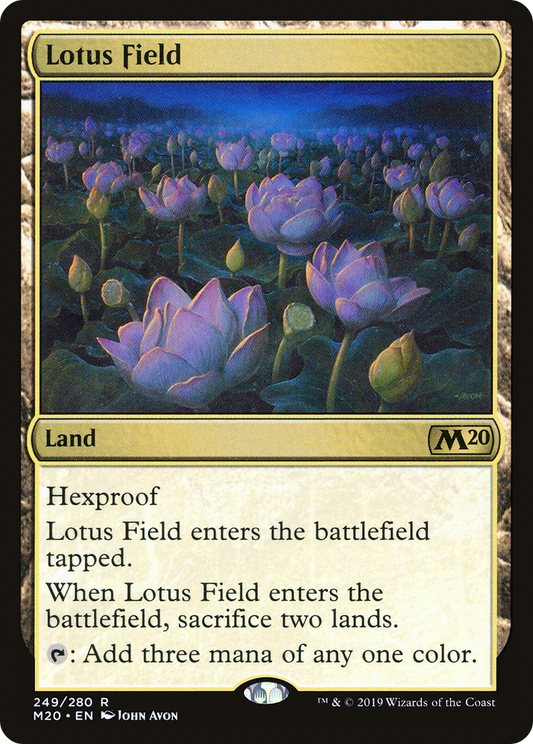 Lotus Field [Core Set 2020] Foil