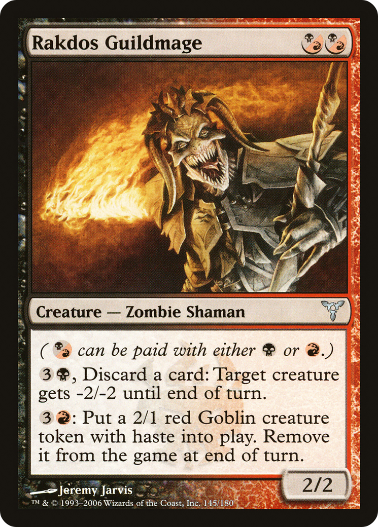 Rakdos Guildmage [Dissension] Foil